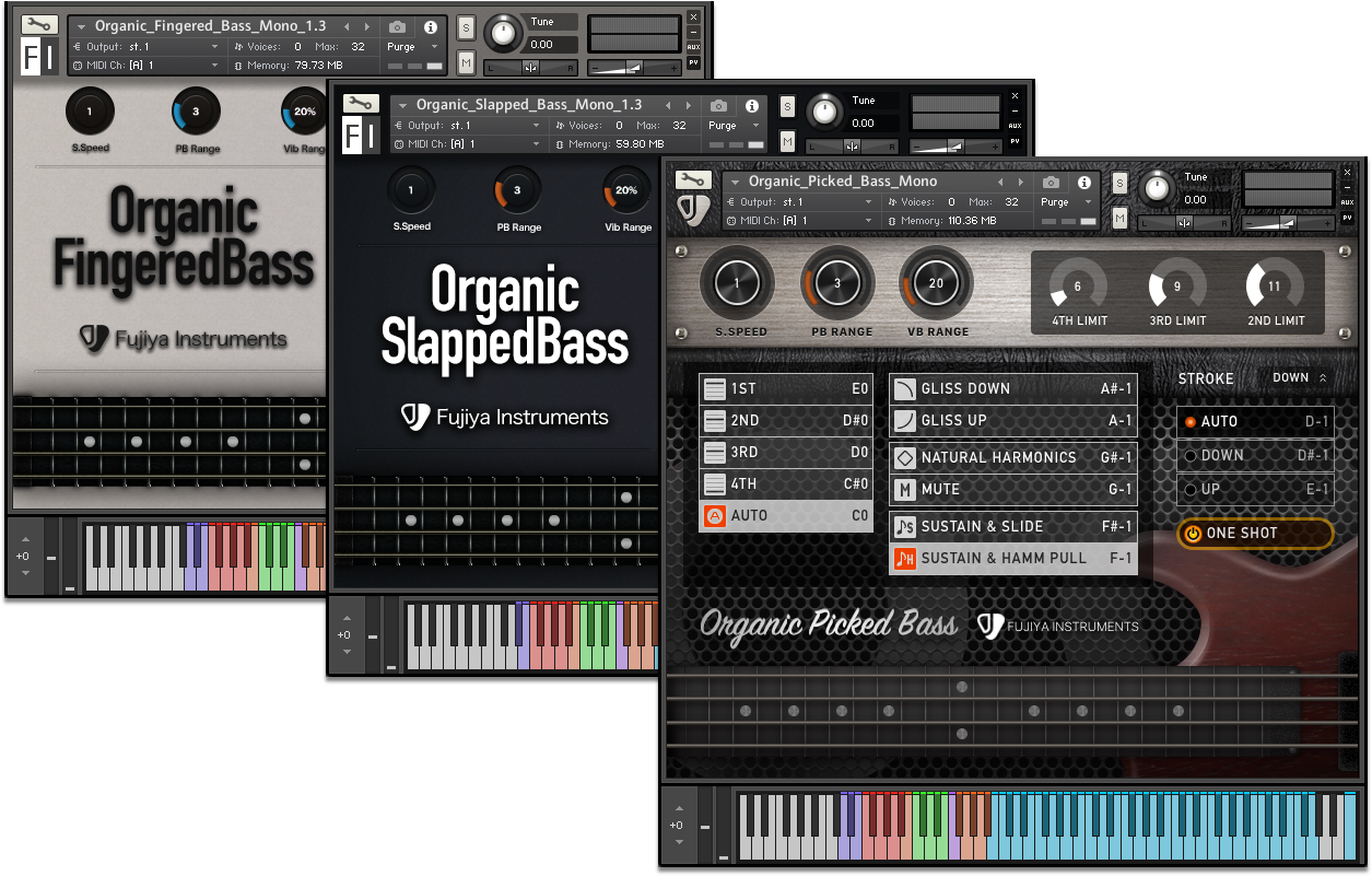Organic Bass Suite for Kontaktのパッケージ画像